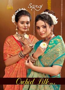 Saroj orchid silk vol.4 Bangalore saree market online