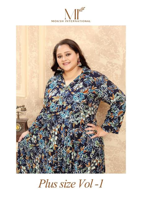 Moksh Plus Size Vol 1 Kurti exporters in Kolkata