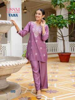 Ossm Vama Fancy Co-ord Set Surat Kurti online shopping