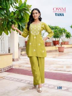 Ossm Vama Fancy Co-ord Set Surat Kurti online shopping