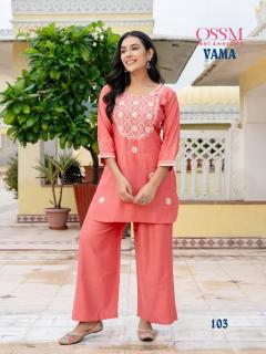 Ossm Vama Fancy Co-ord Set Surat Kurti online shopping