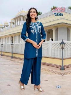 Ossm Vama Fancy Co-ord Set Surat Kurti online shopping