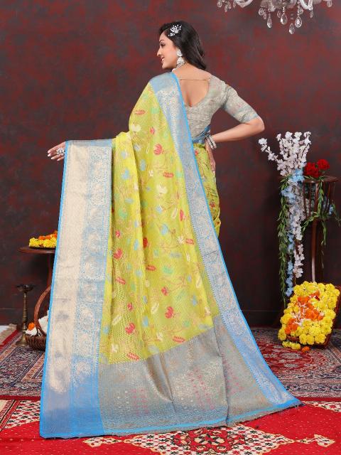 Artriddh murthy Yellow 283 Soft Cotton with Meenakari Surat wholesale saree catalogue