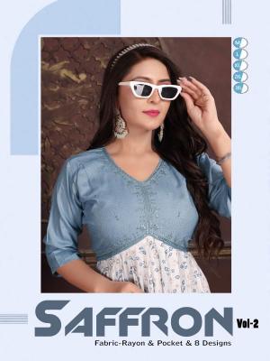 FASHION TALK SAFFRON VOL.0.2.1 Kurti wholesale market in Bangalore
