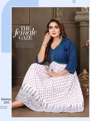 FASHION TALK SAFFRON VOL.0.2.1 Kurti wholesale market in Bangalore