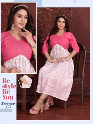 FASHION TALK SAFFRON VOL.0.2.1 Kurti wholesale market in Bangalore