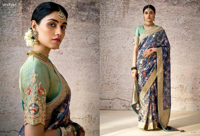 Kimora Kashi Banarasi Designer sarees online shopping
