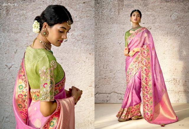 Kimora Kashi Banarasi Designer sarees online shopping