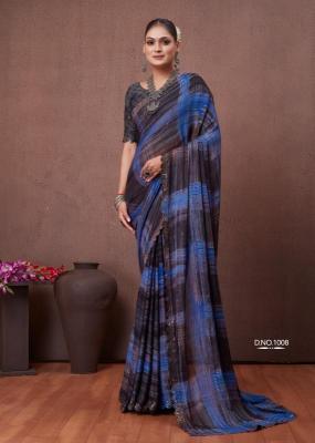 Stavan Cutwork Fancy Printed Wholesale saree market in Mumbai