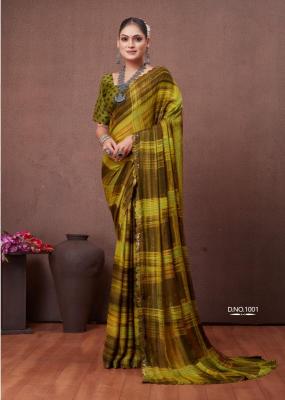Stavan Cutwork Fancy Printed Wholesale saree market in Mumbai