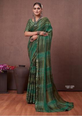 Stavan Cutwork Fancy Printed Wholesale saree market in Mumbai