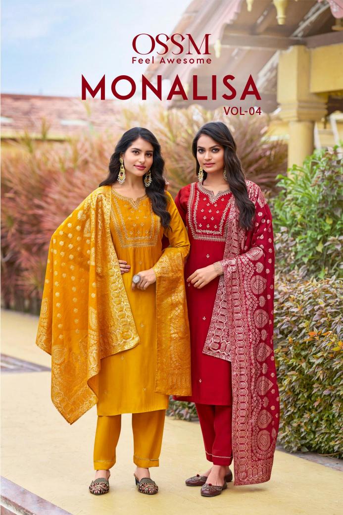 Ossm Monalisa Vol 4 ahmedabad kurti wholesale market online shopping