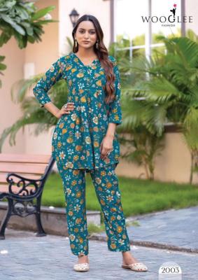 Wooglee Devyani Co Ord Set Kurti wholesale market in surat
