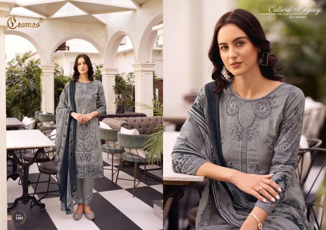 Cosmos FAshion Noor Premium Embroidered wholesale dress material online shopping