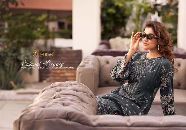 Cosmos FAshion Noor Premium Embroidered wholesale dress material online shopping