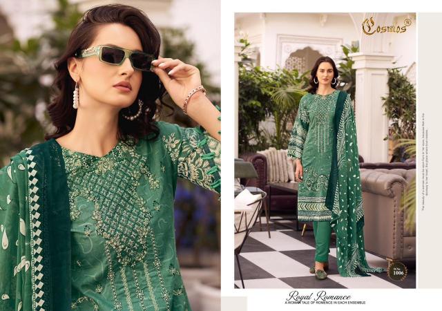 Cosmos FAshion Noor Premium Embroidered wholesale dress material online shopping