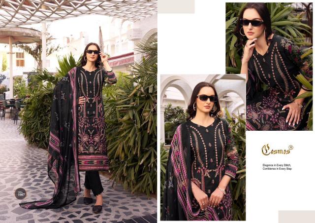 Cosmos FAshion Noor Premium Embroidered wholesale dress material online shopping