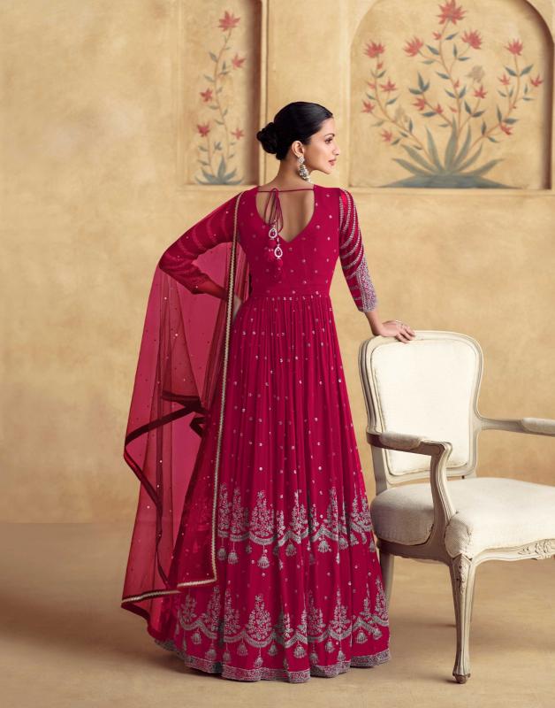 Aashirwad Alfaaz Gold georgette wholesale salwar suit market in india