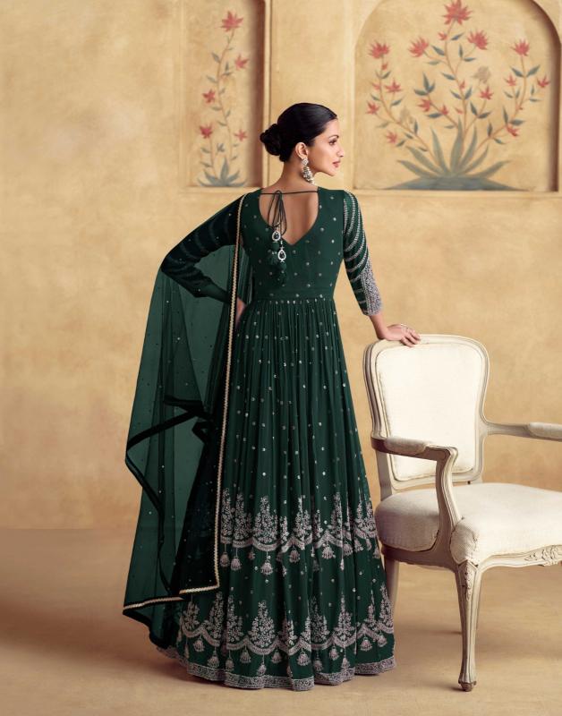 Aashirwad Alfaaz Gold georgette wholesale salwar suit market in india