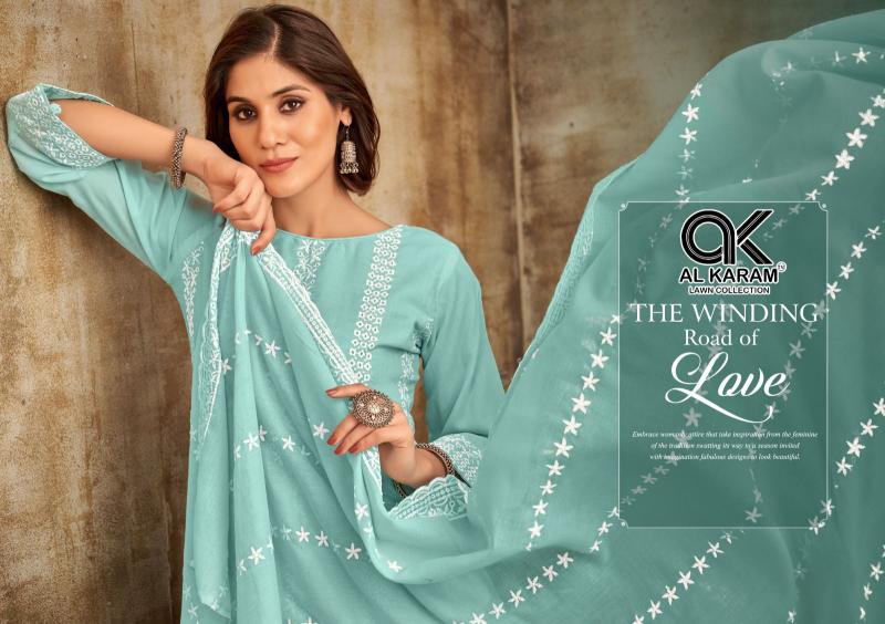 Alkaram Lahori Work Vol 1 Cotton wholesale dress online shopping
