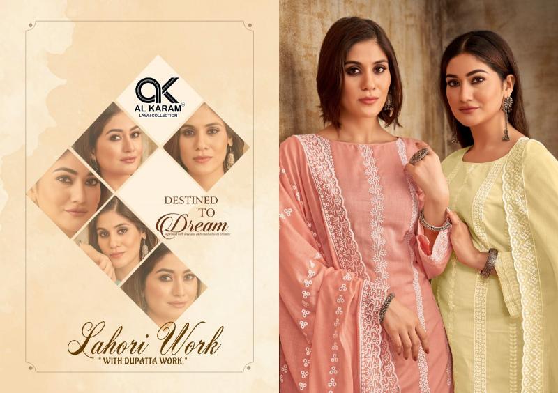 Alkaram Lahori Work Vol 1 Cotton wholesale dress online shopping
