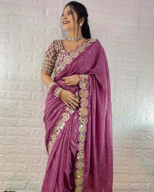 Art Riddhs superhit Mirror Work Saree online saree shopping in surat