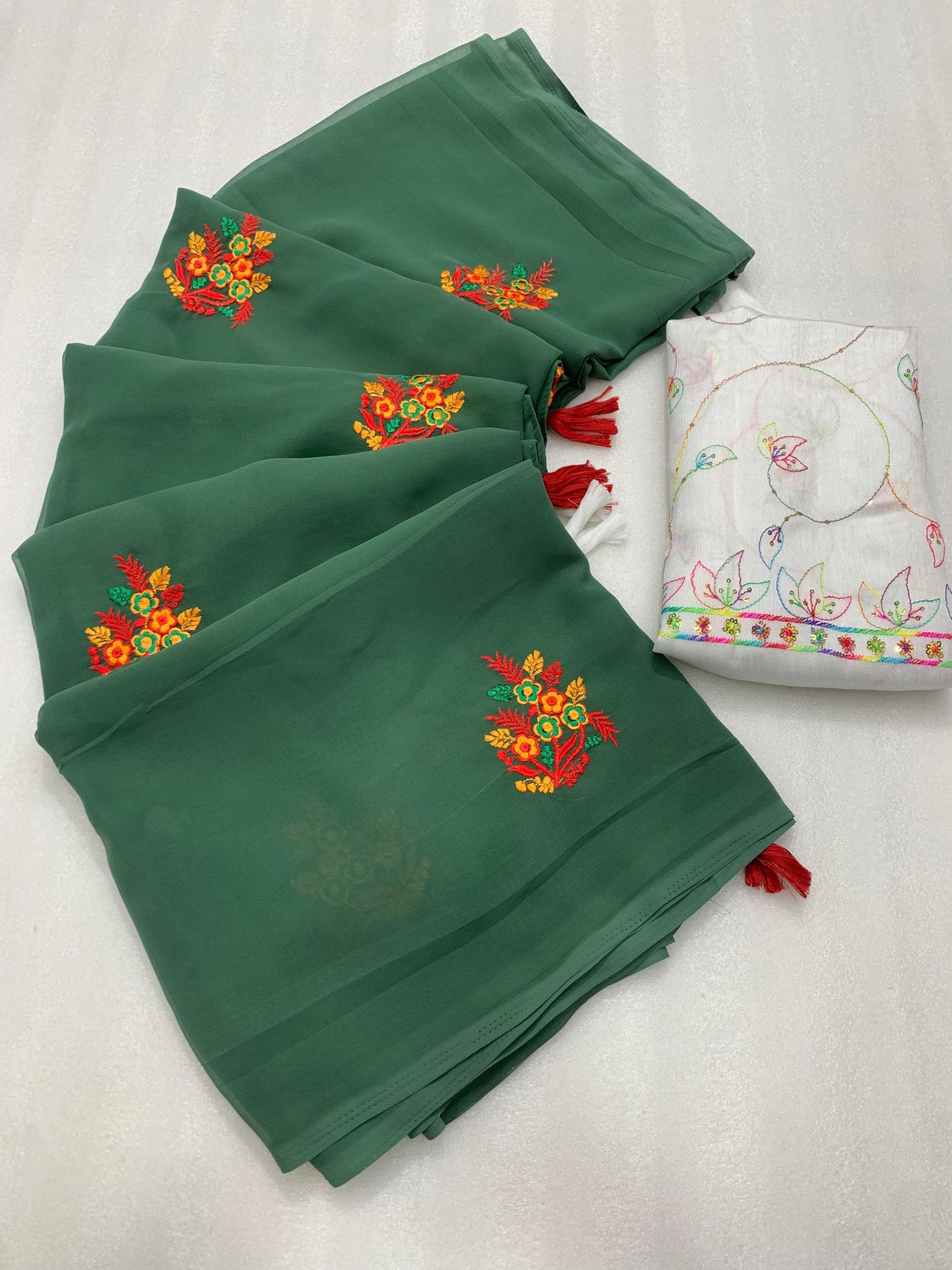 Art Riddhs surat Georgette saree wholesale market price list