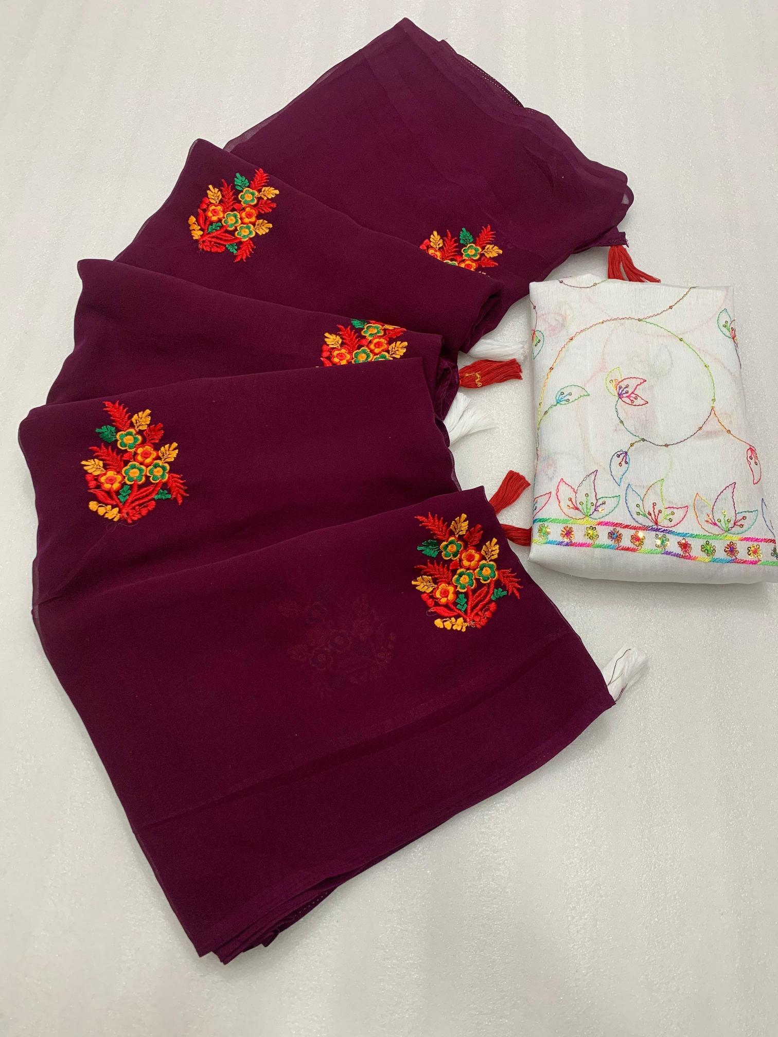 Art Riddhs surat Georgette saree wholesale market price list