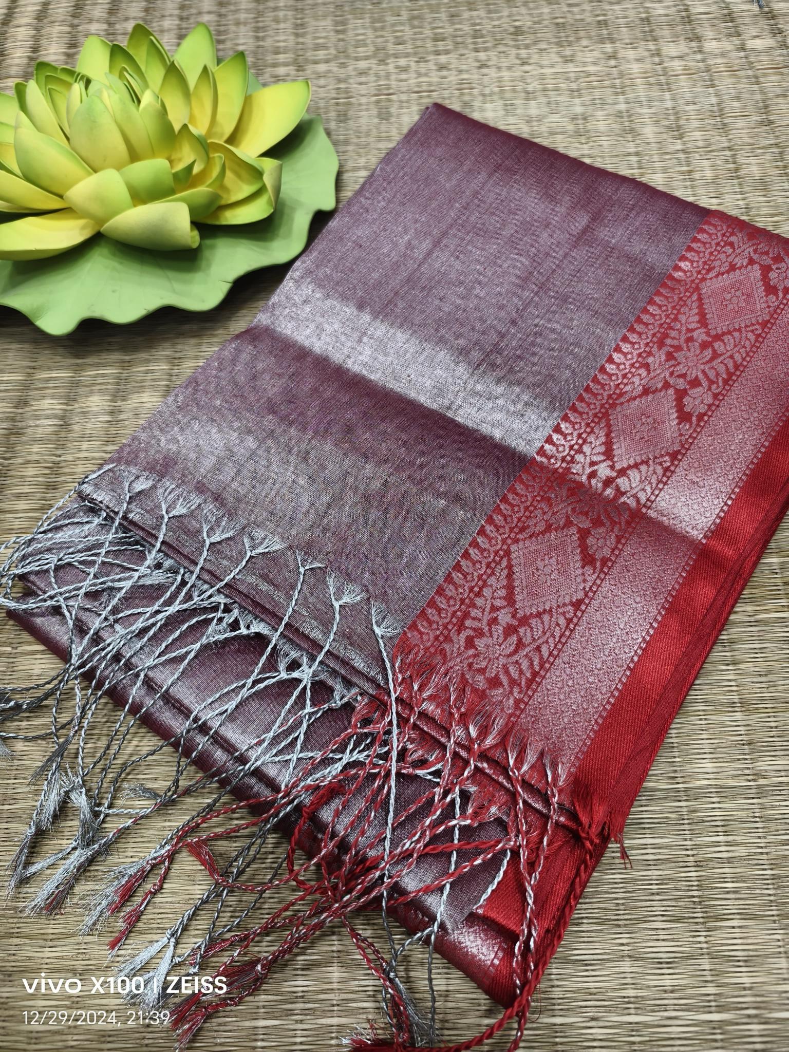 Blousewala Tissue surat saree market wholesale price list 2025