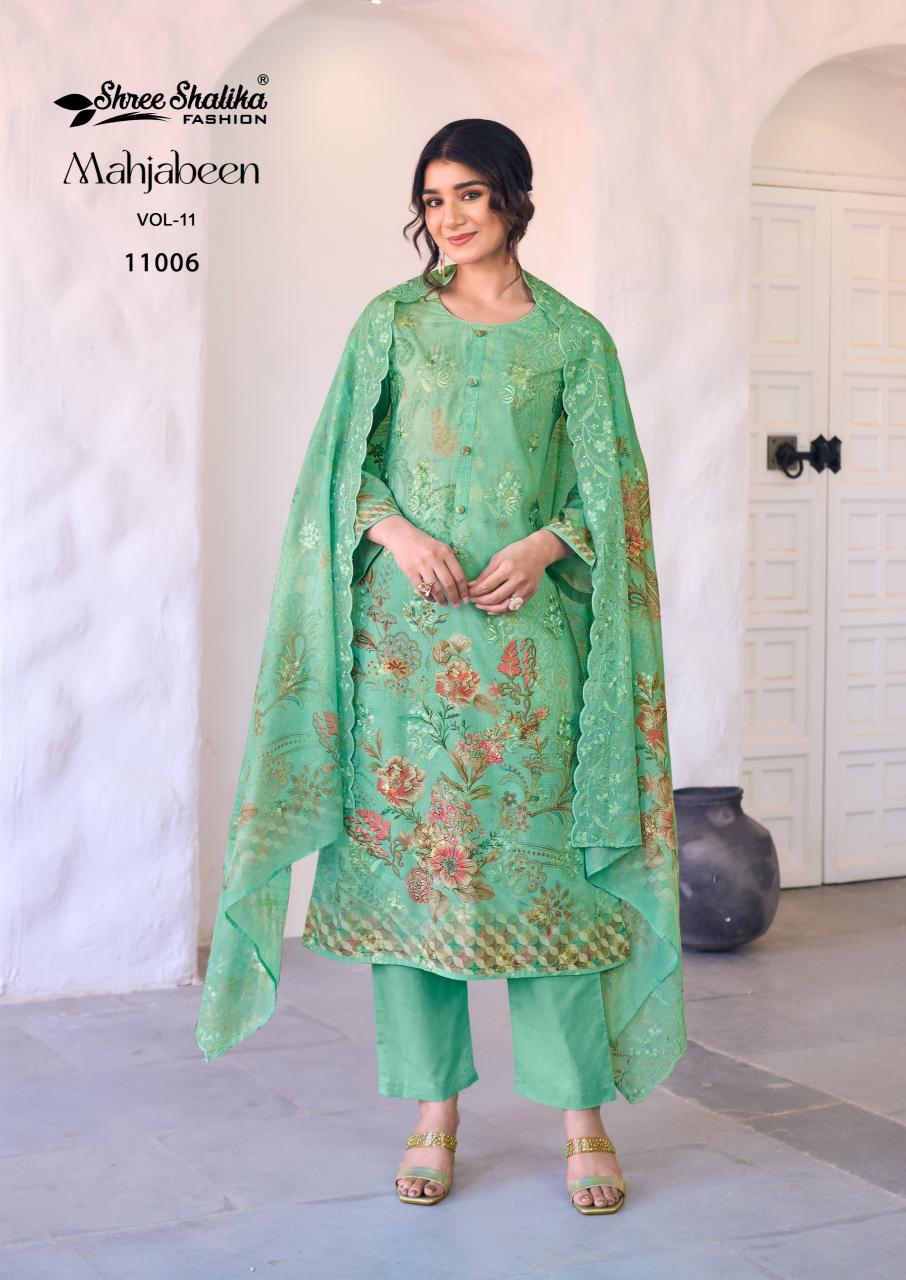 Shree Shalika Mahjabeen vol 11 Pure Cotton Dress Material catalogue