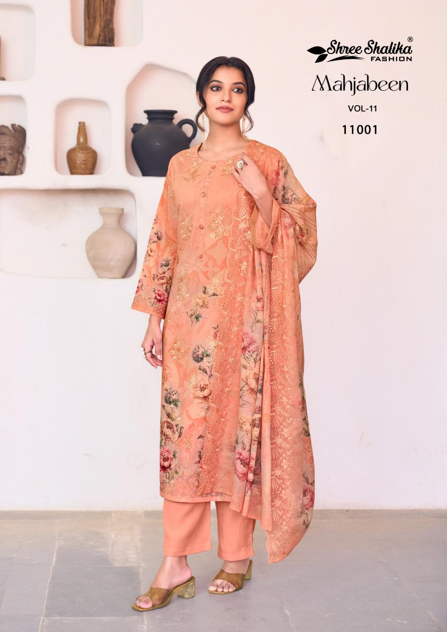 Shree Shalika Mahjabeen vol 11 Pure Cotton Dress Material catalogue