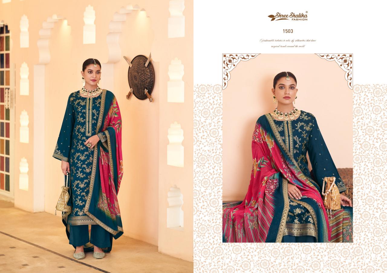 Shree Shalika Mandakini Vol 15 Pure Viscose designer Dress Material catalogue