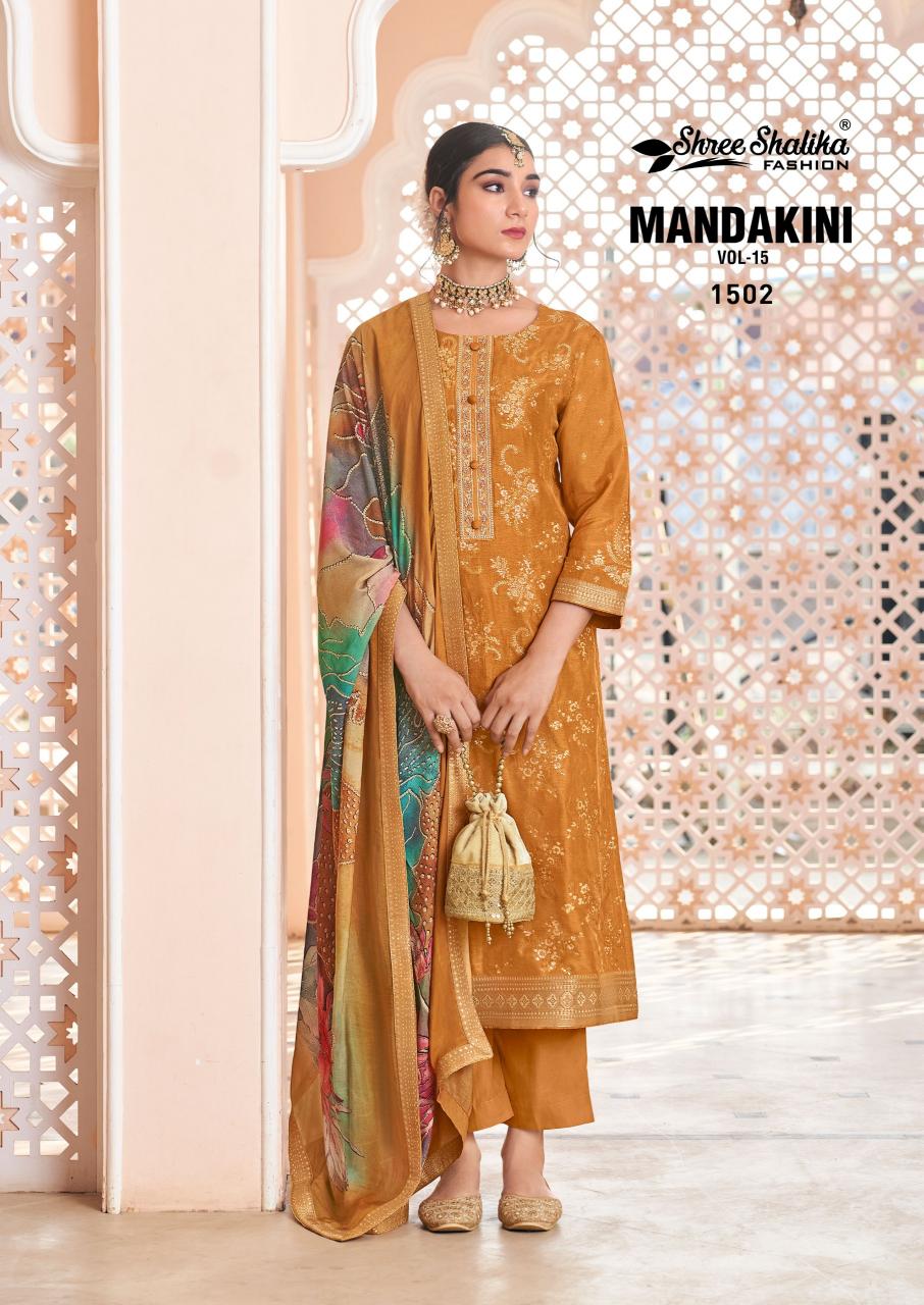 Shree Shalika Mandakini Vol 15 Pure Viscose designer Dress Material catalogue