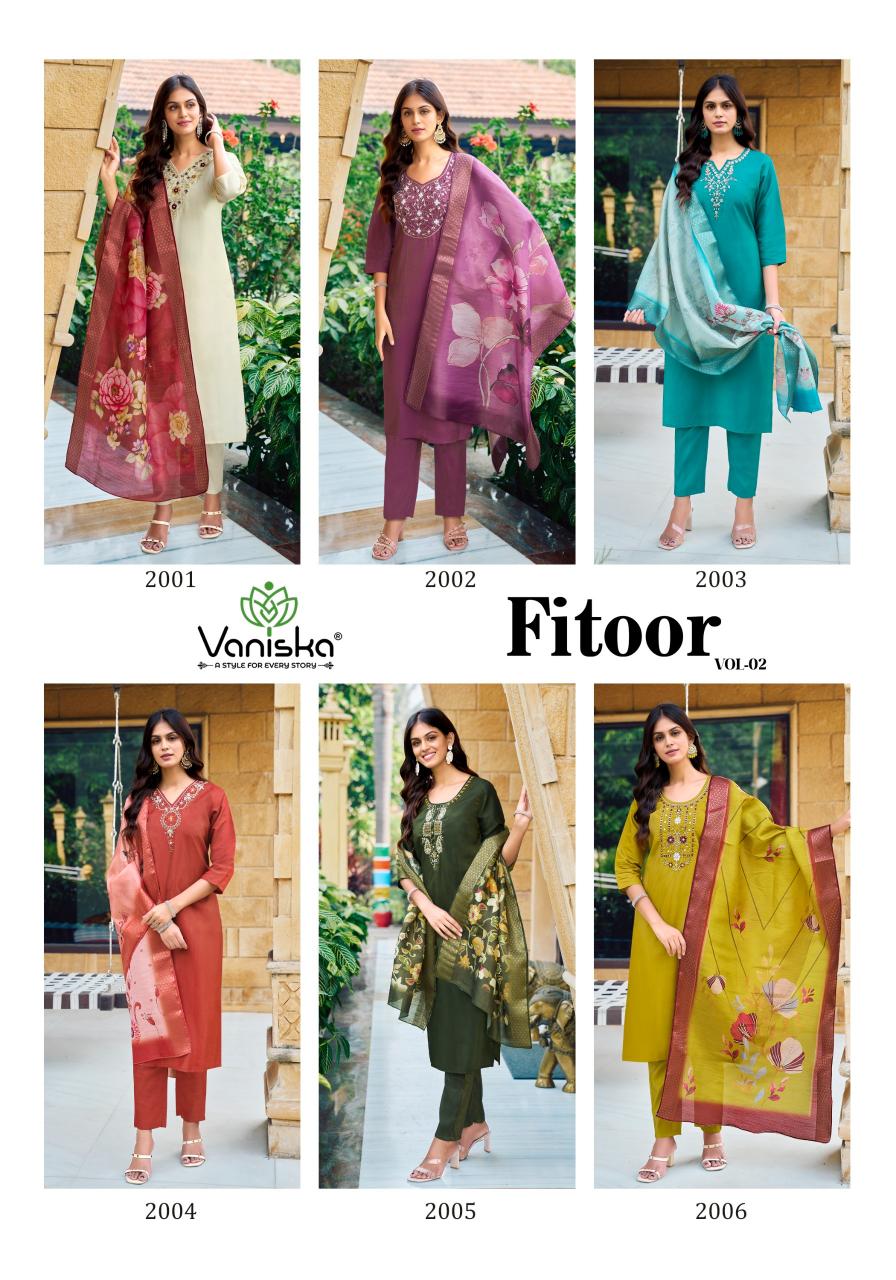 Vaniska Fitoor Vol 2 Cotton Hand Work kurti for women in surat         