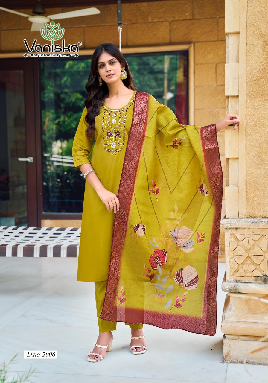 Vaniska Fitoor Vol 2 Cotton Hand Work kurti for women in surat         