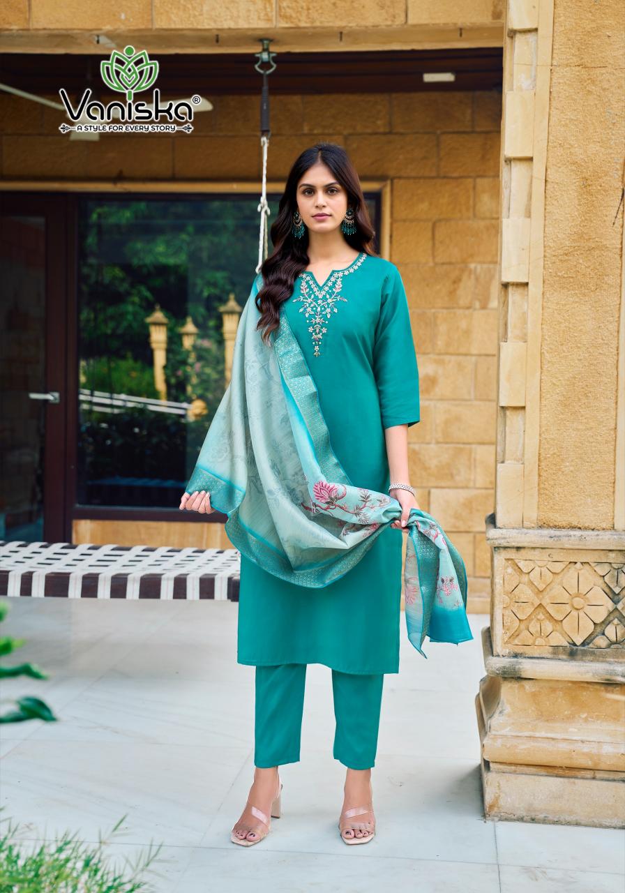 Vaniska Fitoor Vol 2 Cotton Hand Work kurti for women in surat         