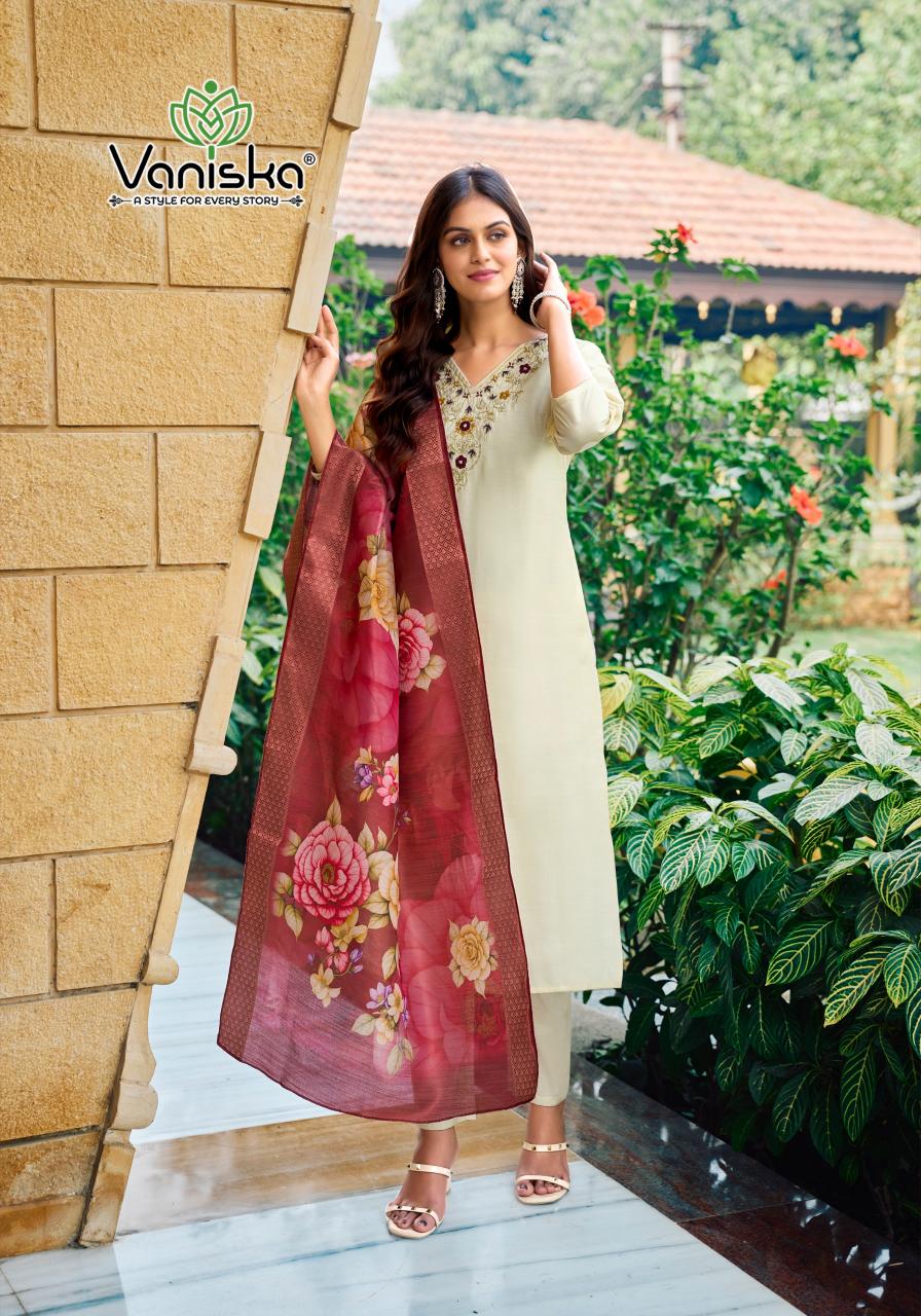 Vaniska Fitoor Vol 2 Cotton Hand Work kurti for women in surat         