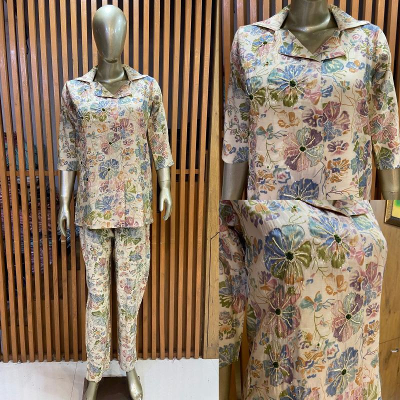 Artriddh Ria Print Cord Set Kurti Manufacturers In Surat