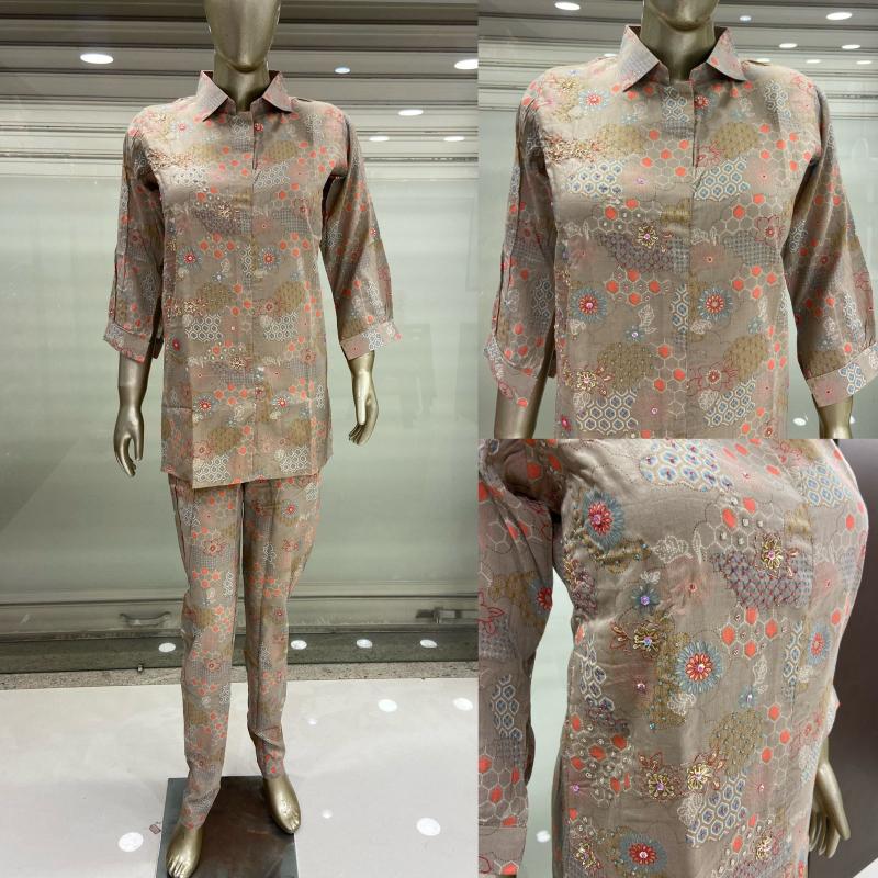 Artriddh Ria Print Cord Set Kurti Manufacturers In Surat