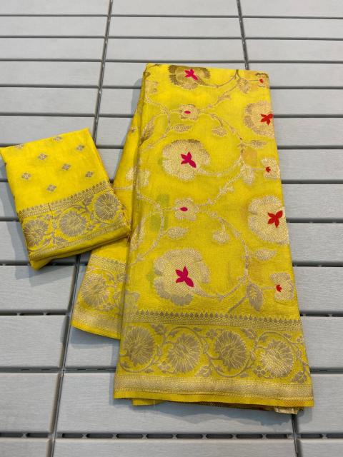 BANARASI KHADI GEORGETTE SILK SAREES WHOLESALE SAREE MARKET IN INDORE