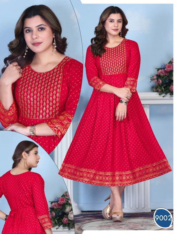 BEAUTY QUEEN FLARED SURAT KURTI WHOLESALE MARKET ONLINE SHOPPING