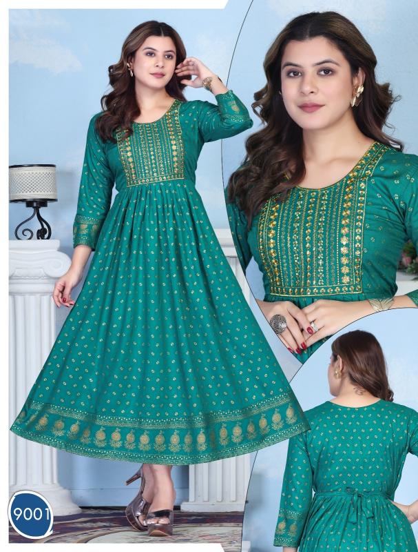 BEAUTY QUEEN FLARED SURAT KURTI WHOLESALE MARKET ONLINE SHOPPING