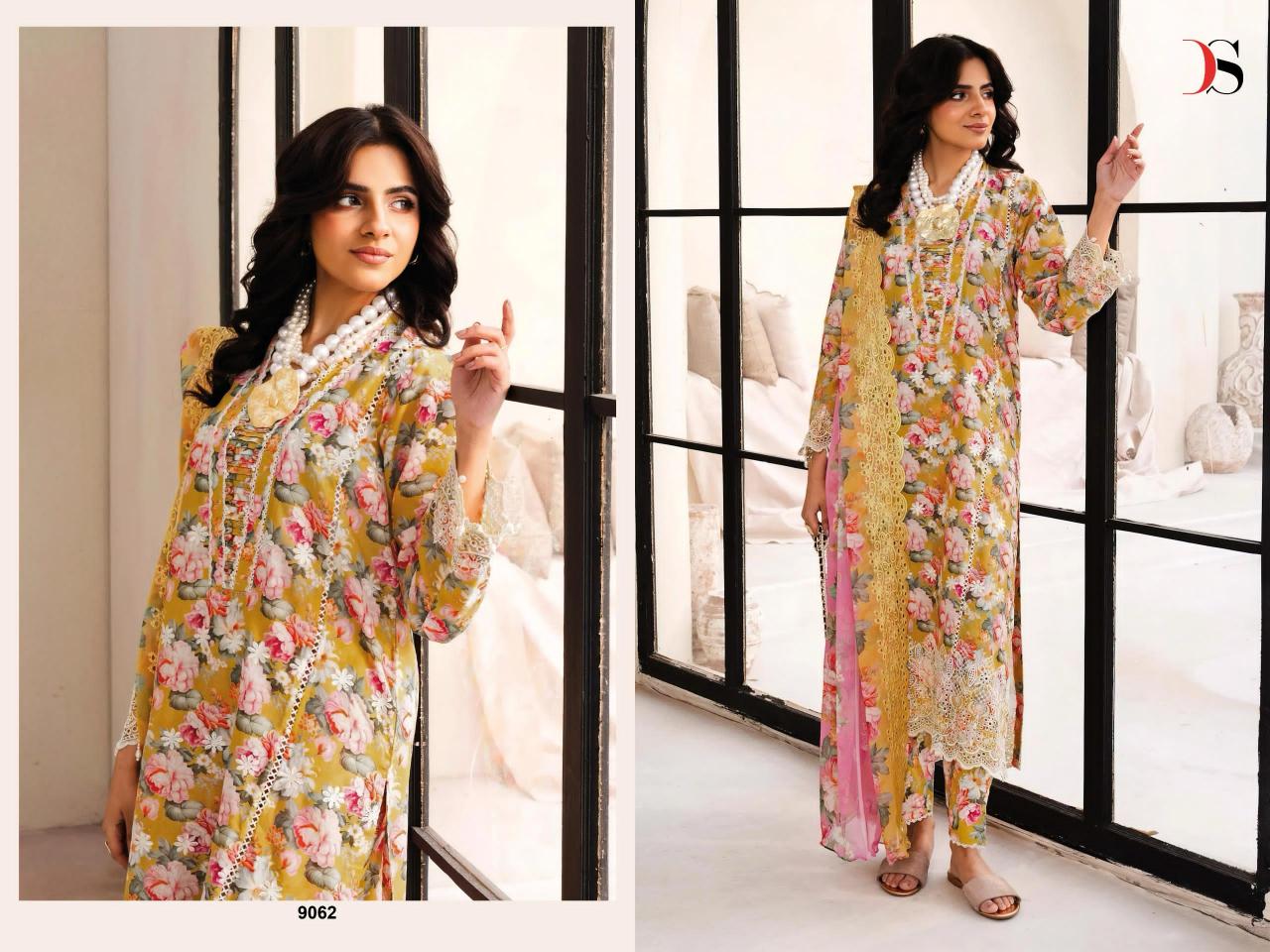 DEEPSY SUITS ADAN LIBAS SERENA-25 PALISTANI SUIT MATERIAL WHOLESALE
