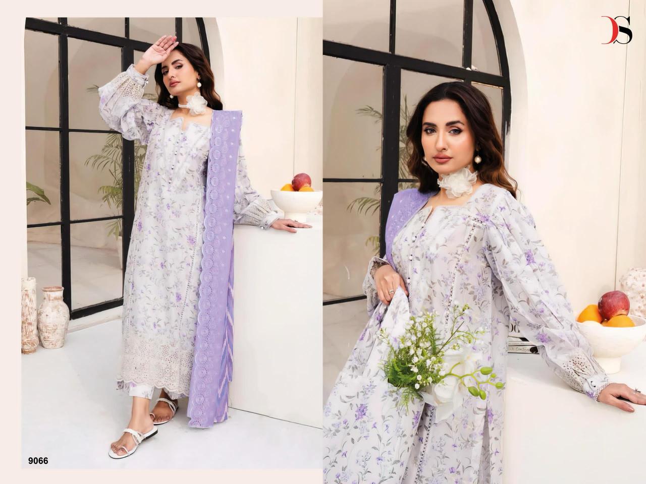 DEEPSY SUITS ADAN LIBAS SERENA-25 PALISTANI SUIT MATERIAL WHOLESALE