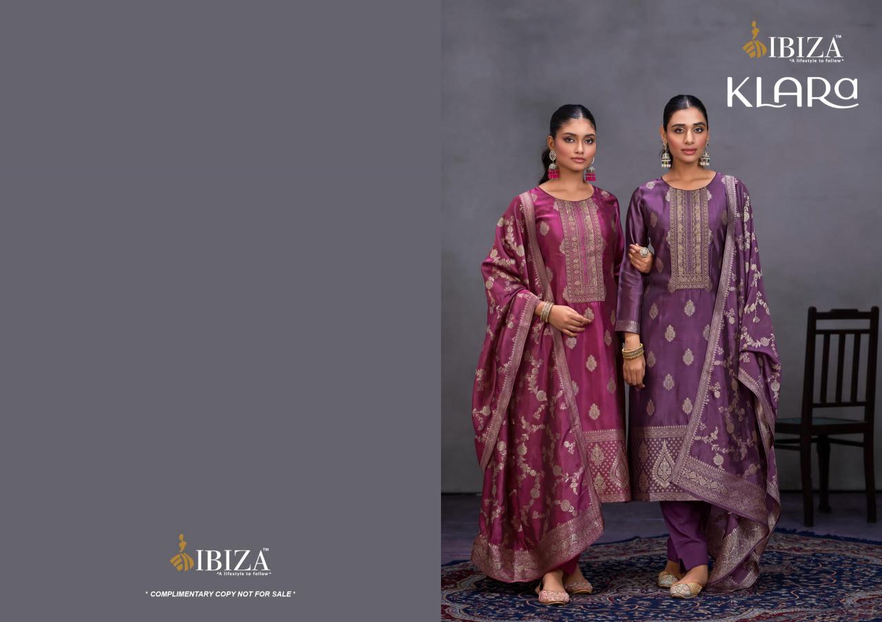 IBIZA KIARA PURE BANGLORY SILK SURAT DRESS MATERIAL WHOLESALE SHOP