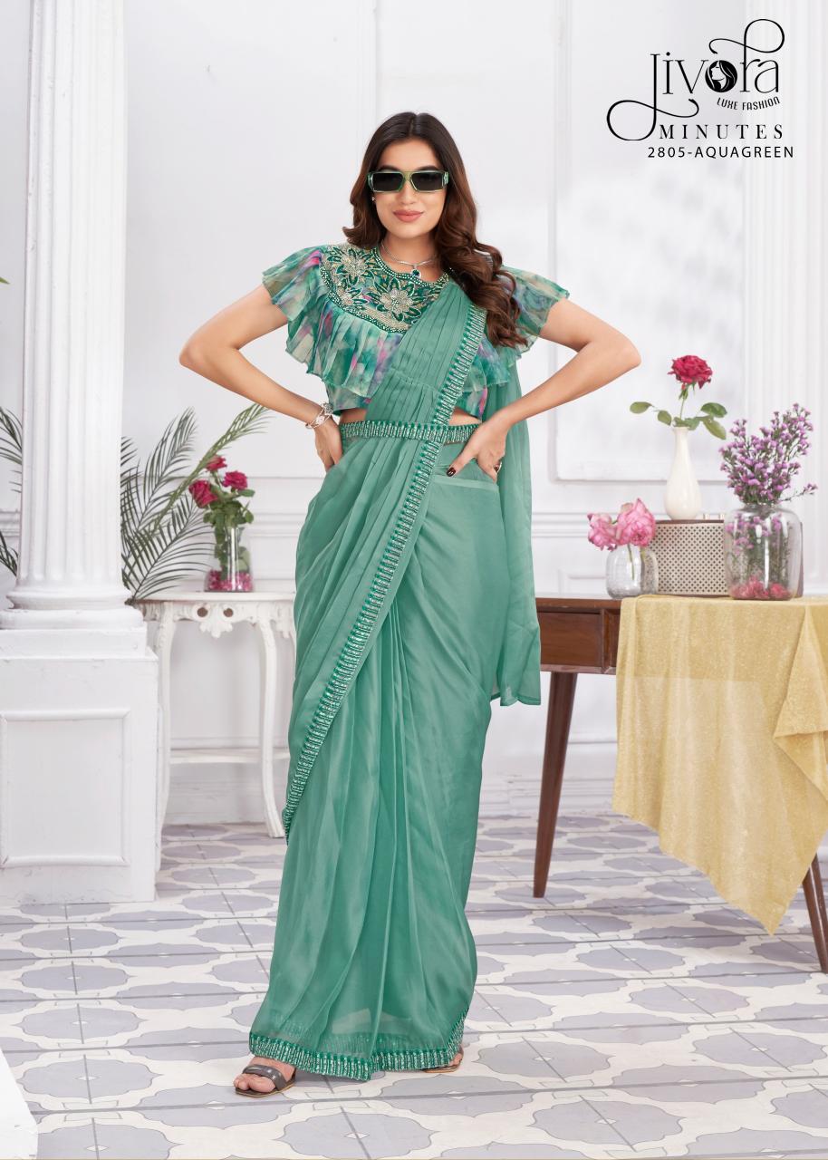 JIVORA READY TO WEAR SAREE SURAT WHOLESALE MARKET ONLINE SHOPPING