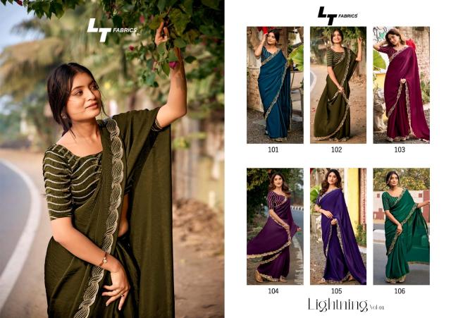 KASHVI CREATION LIGHTING VOL. 01 WHOLESALE SAREES CATALOGUE