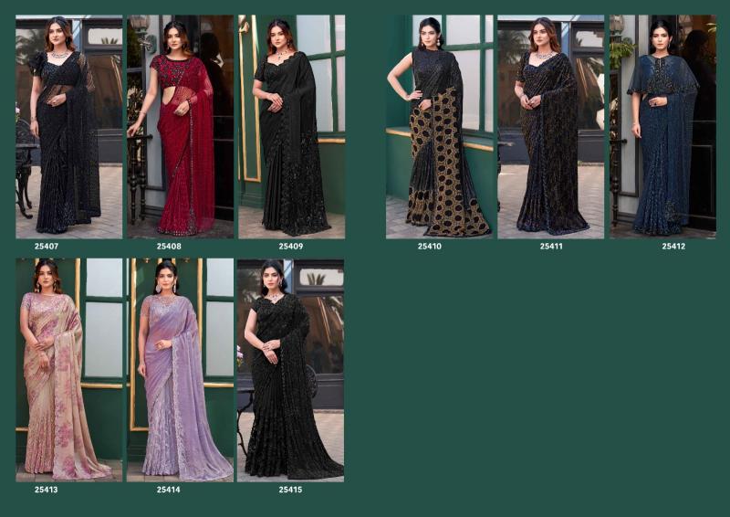 MAHOTSAV MOHMANTHAN 25400 SERIES NOIRE DESIGNER SAREE CATALOGUE