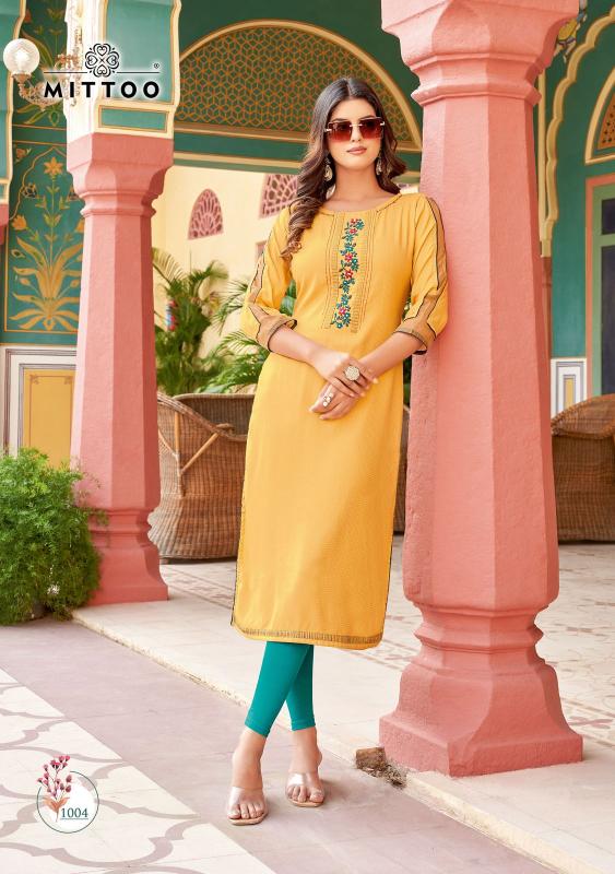 Mitto Kalista online readymade kurti at wholesale prices
