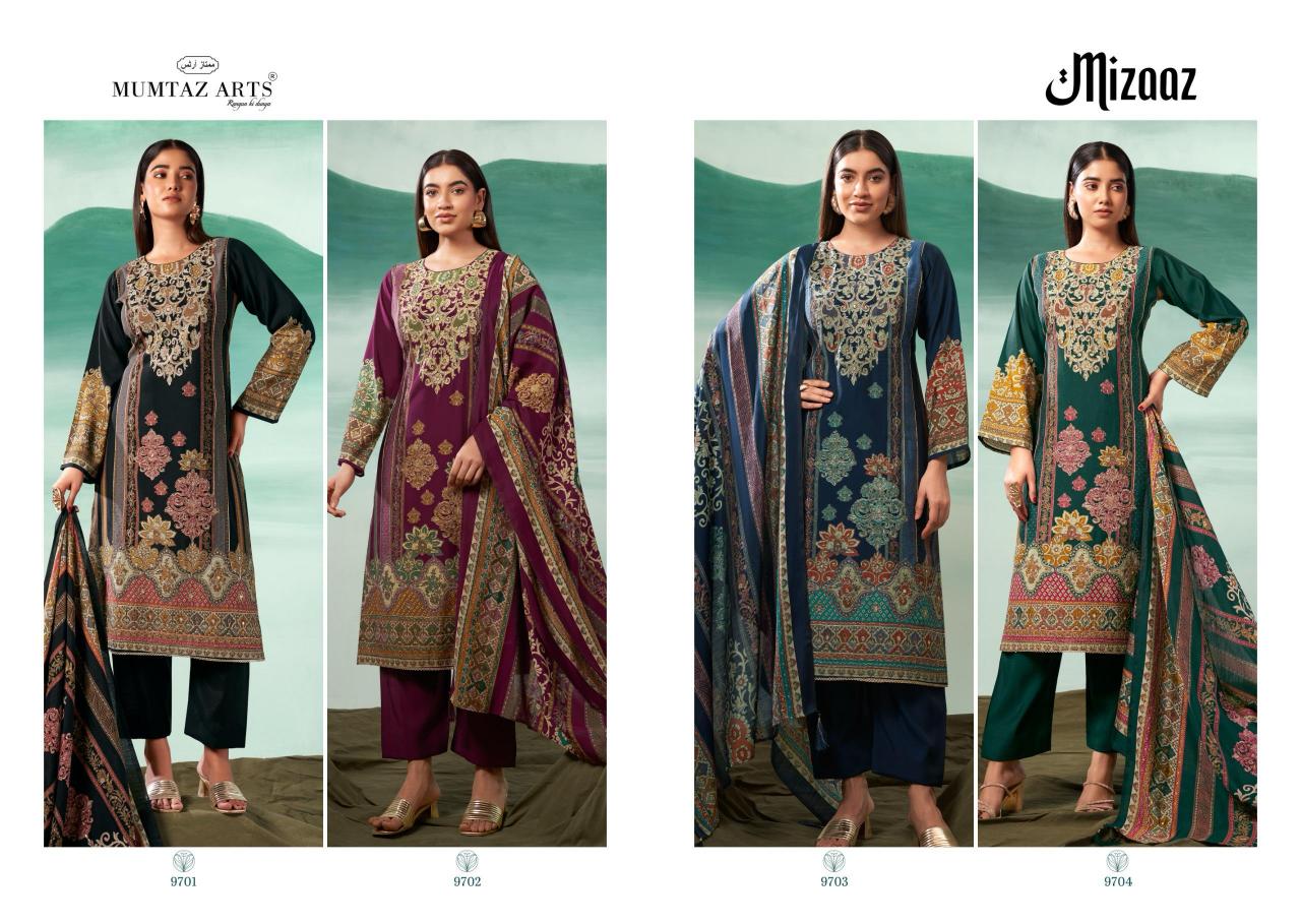 MUMTAZ ARTS MIZAAZ HANDWORK AHMEDABAD DRESS MATERIAL WHOLESALE MARKET